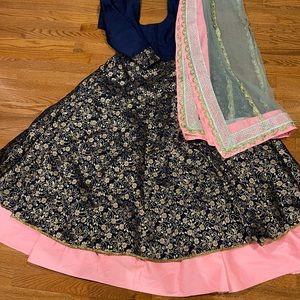 Brocade Anarkali